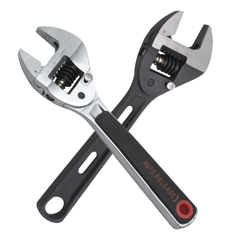 AUTO RELEASE ADJUSTABLE WRENCH