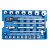 23 PCS 3/4" DR. SOCKET SET