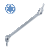 SWIVEL DOUBLE TORX WRENCH