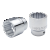 3/4" DR. 12PT FLANK SOCKETS (NICKEL & CHROME PLATED)