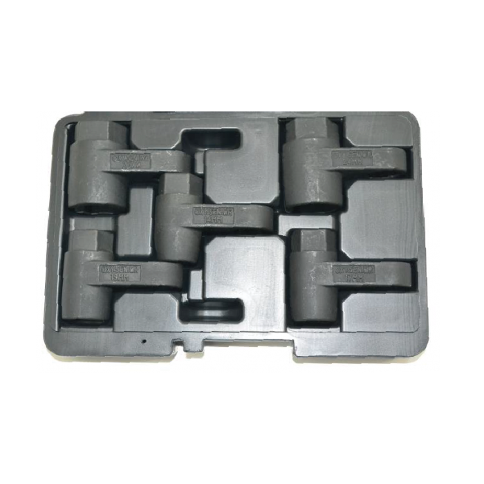 5 PCS 1/2" DRIVE OXYGEN SENSOR SOCKET SET