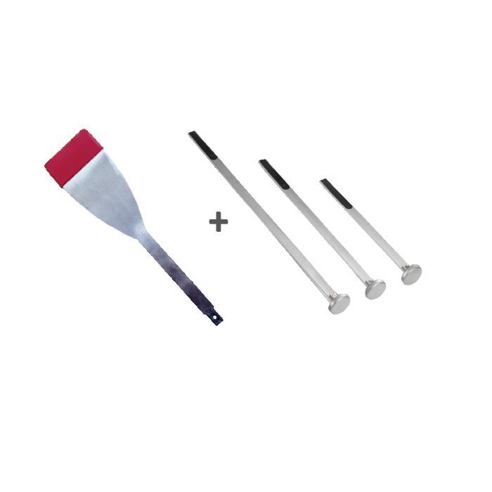 GLASS SHEATH BLADE + CUTTING KNIVES TOOL