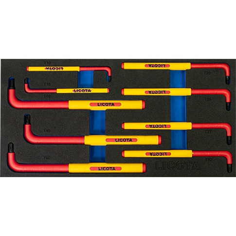 9PCS VDE EXTRA LONG STAR KEY WRENCH SET