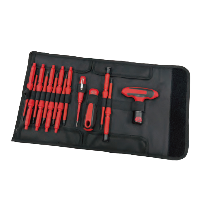 16 PCS VDE INTERCHANGEABLE SCREWDRIVER SET
