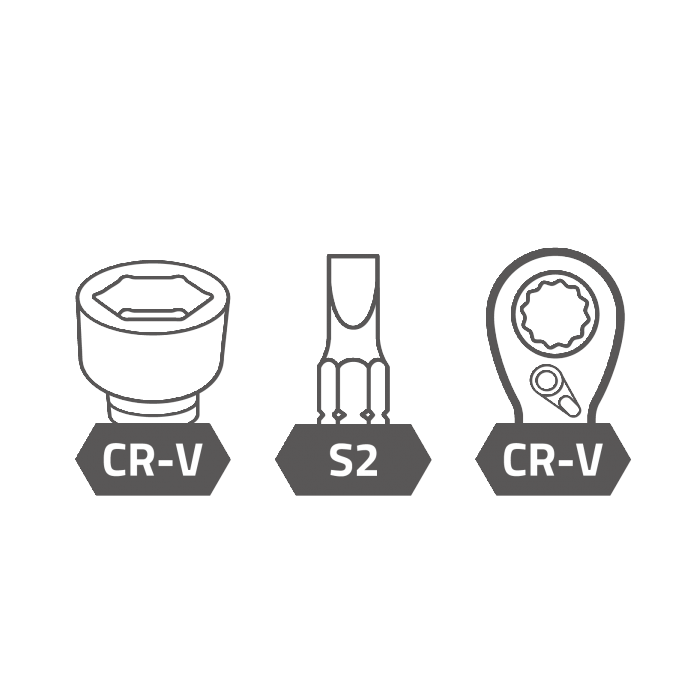 31 PC LOW PROFILE SOCKET & BIT SET