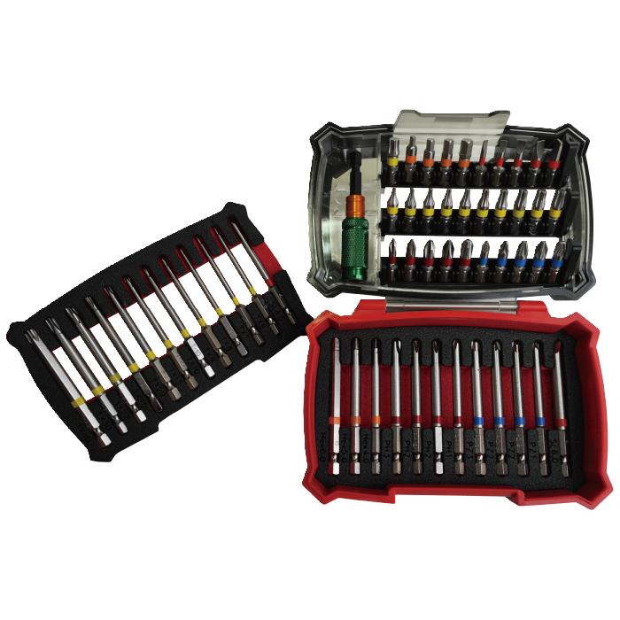 53PCS SHOCK WAVE IMPACT DUTY DRIVER BITS SET