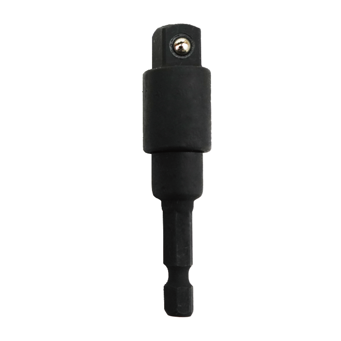 3/8" SHANK 20° TILTING UNIVERSAL BIT SOCKET ADAPTER (BLACK PHOSPHATE FINISHED), CR-MO