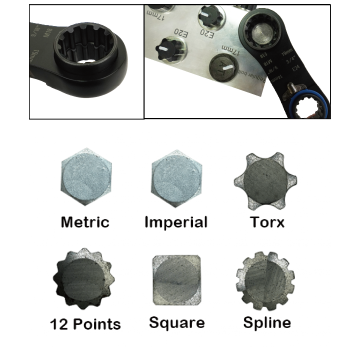 29 IN 2 FINGER RATCHET WRENCH