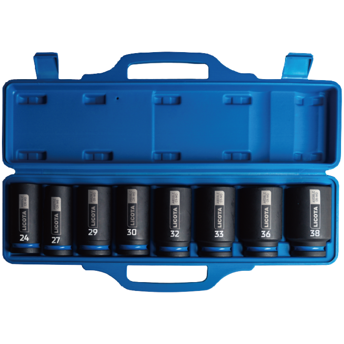 8 PCS 3/4" DR. DEEP IMPACT SOCKET SET