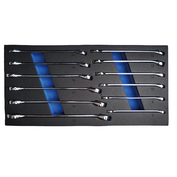 12PCS  12PT  UNIVERSAL EXTRACTOR WRENCH SET