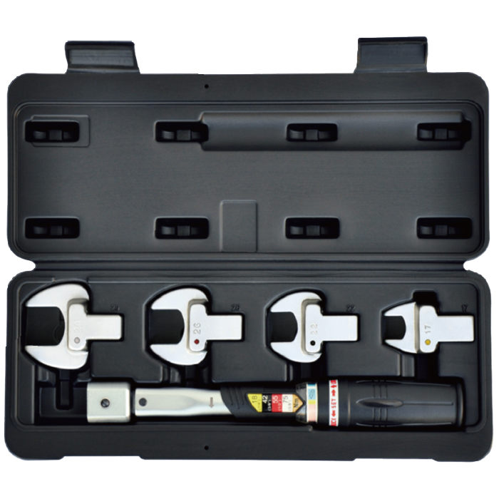 9X12 INTERCHANGEABLE HEAD ADJUSTABLE TORQUE HANDLE SET