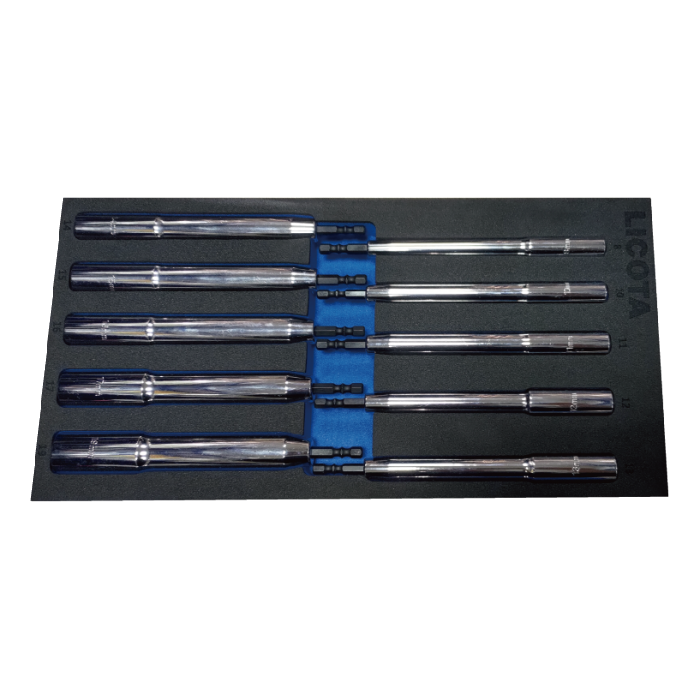 10PCS 1/4” DR. NUT DRIVER FOR ELECTRIC IMPACT DRIVER SET