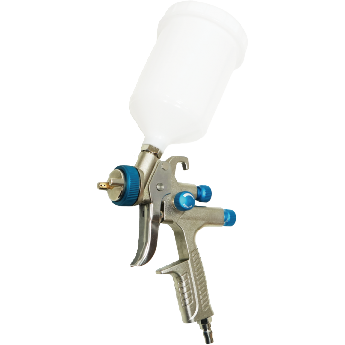 GRAVITY FLOW CUP SPRAY GUN