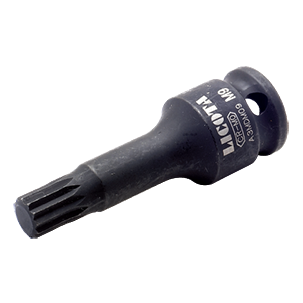 3/8" DR. 60 MML SPLINE IMPACT DRIVER