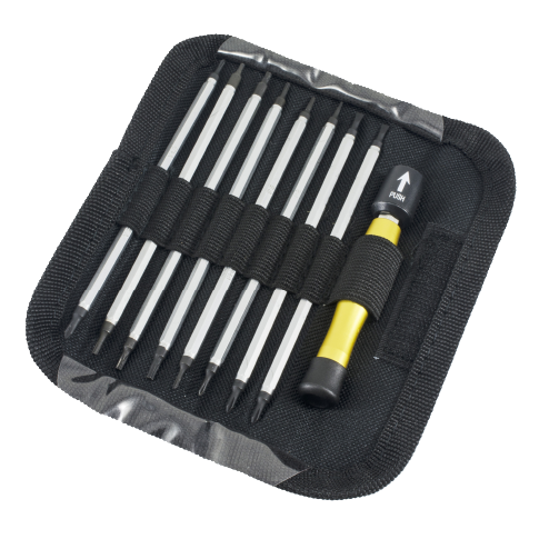 17 IN 1 ALUMINIUM HANDLE PRECISION SCREWDRIVER SET