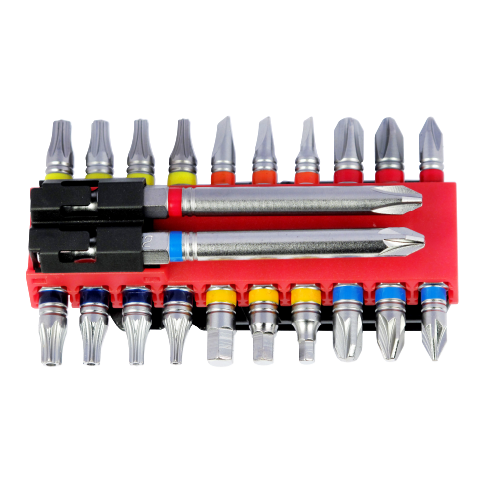 22 PCS PROFESSIONAL COLOR RING BIT SET