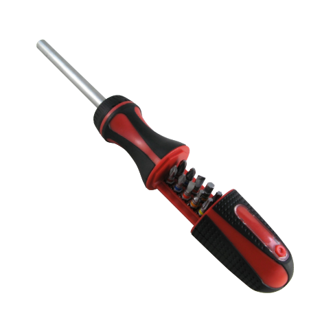 HIGH TORQUE SCREWDRIVER WITH 10 PCS BITS