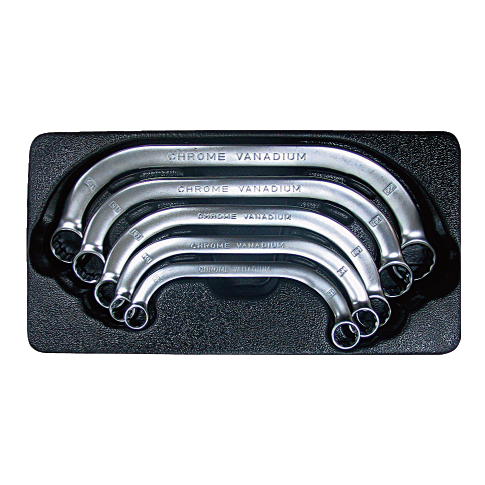 5 PCS MOON TYPE WRENCH SET