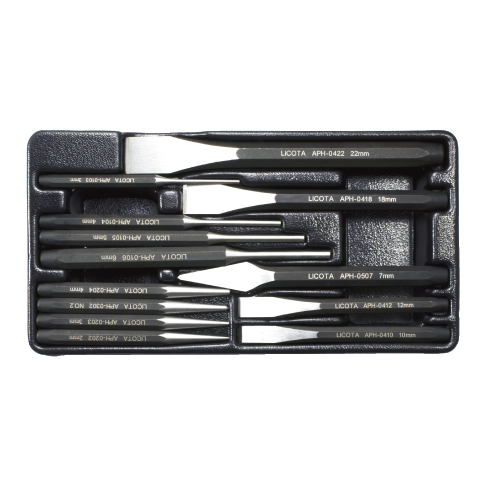 13 PCS CHISEL AND PUNCH SET