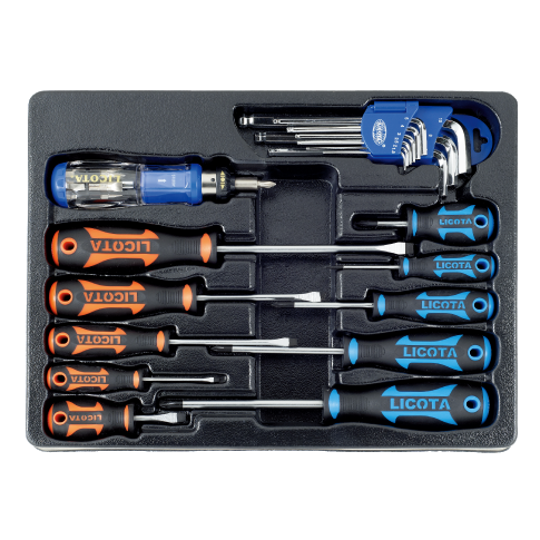 20 PCS HEX AND SCREWDRIVER SET