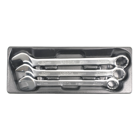 3 PCS COMBINATION WRENCH SET