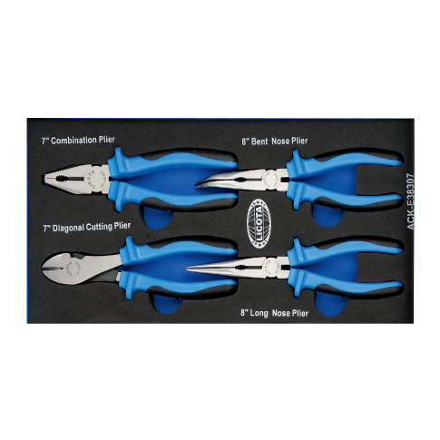 4 PCS PLIERS SET, CR-V