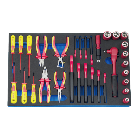 32 PCS 1/2" 1000V INSULATED TOOL SET