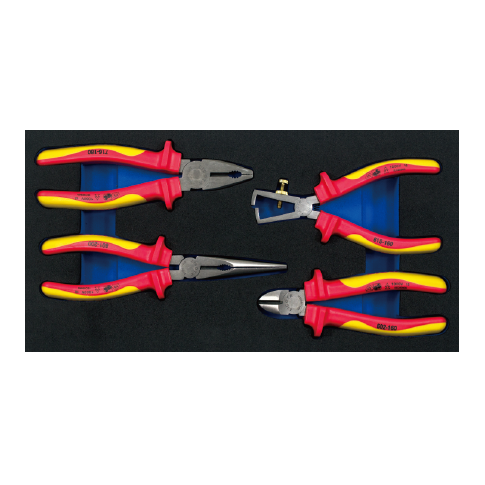 4 PCS VDE PLIERS SET