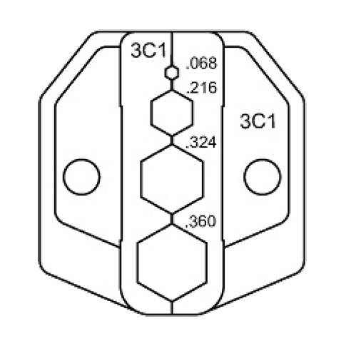 DIE FOR ACP-01A/01B/01C SERIES