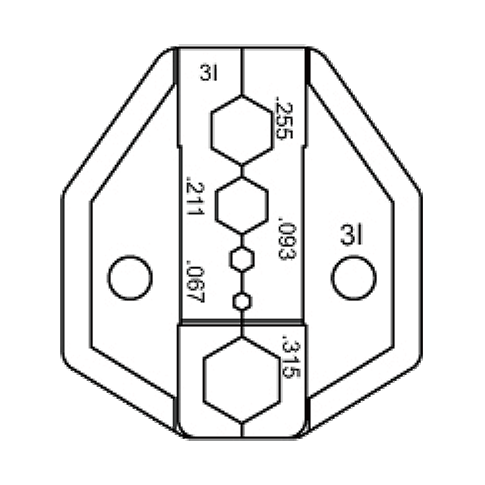 DIE FOR ACP-01A/01B/01C SERIES