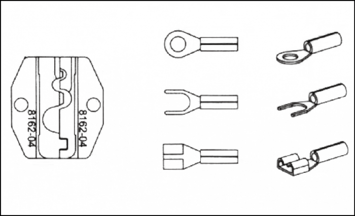 254 MM SMART VISE CRIMPING TOOL SET