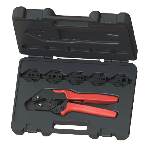 Quick Interchangeable Crimping Tool Coaxial Cable Installation Kit