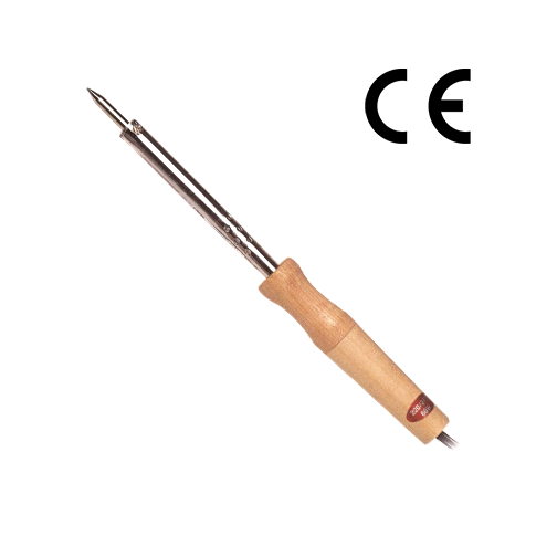 SOLDERING IRON (WOODEN HANDLE)