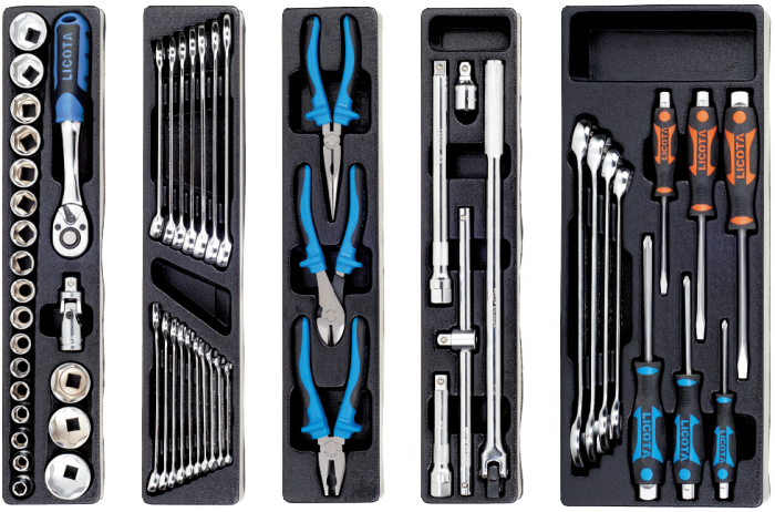 58 PCS TOOL BOX SET