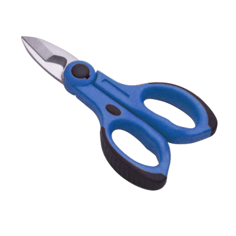 6 MULTI-PURPOSE ELECTRIC SCISSORS WITH CABLE CUTTER AKD-20001A