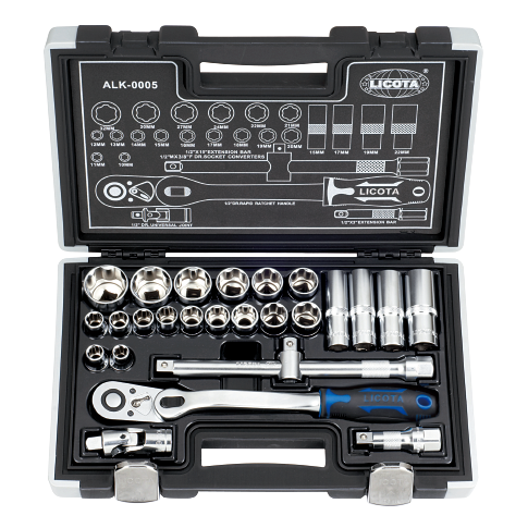 26 PCS 1/2" DR. SOCKET SET