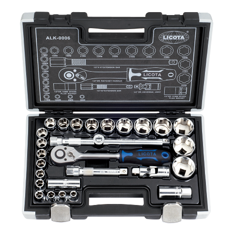 27 PCS 1/2" DR. SOCKET SET