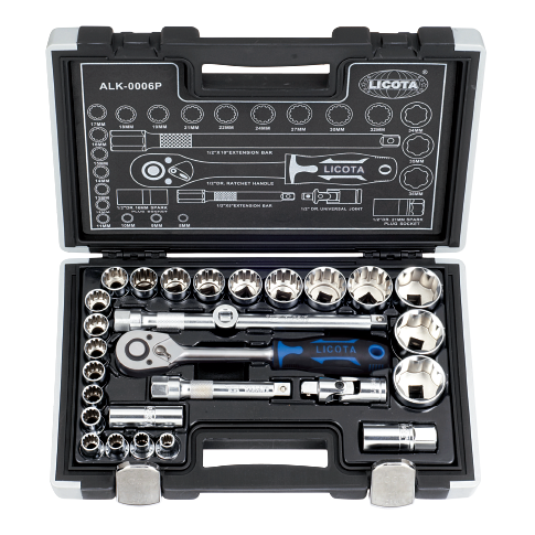 27 PCS 1/2" DR. SOCKET SET