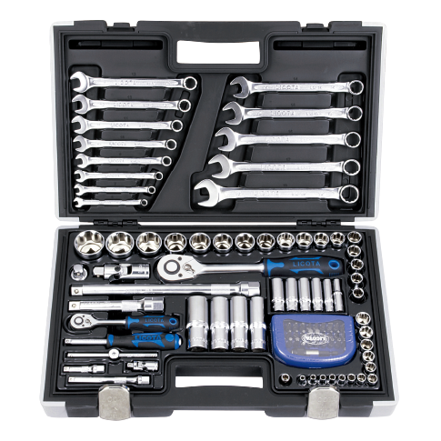 98 PCS 1/4" & 1/2" DR. SOCKET SET