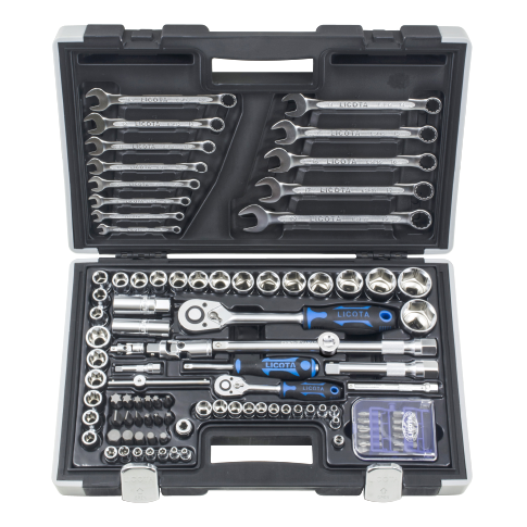 108 PCS 1/4" & 1/2" DR. SOCKET & BIT SET