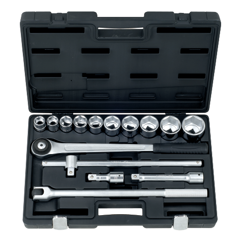 15 PCS 3/4" DR. 6PT SOCKET SET