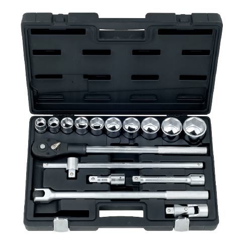 16 PCS 3/4" DR. 6PT SOCKET SET