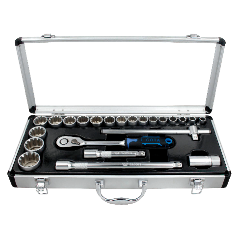 23 PCS 1/2" DR. SPLINE SOCKET SET