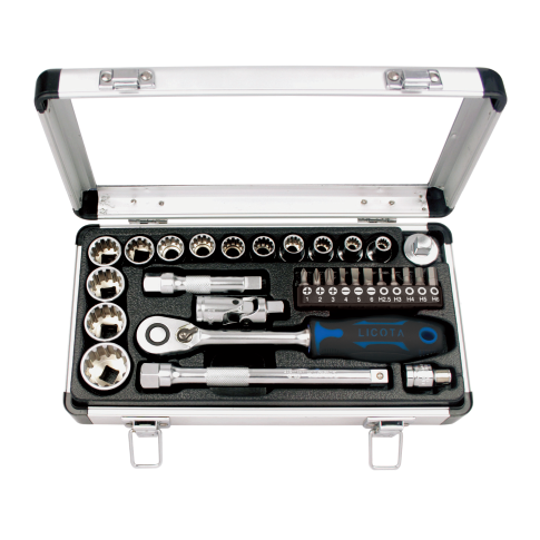 31 PCS 3/8" DR. SPLINE SOCKET SET