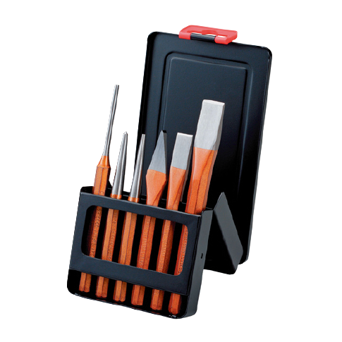 6 PCS PUNCH & CHISEL SET