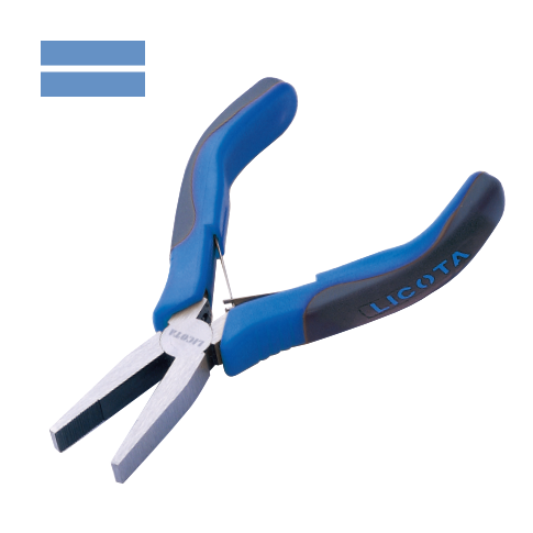 5 Flat Nose Pliers w/ Spring, PLR-0001