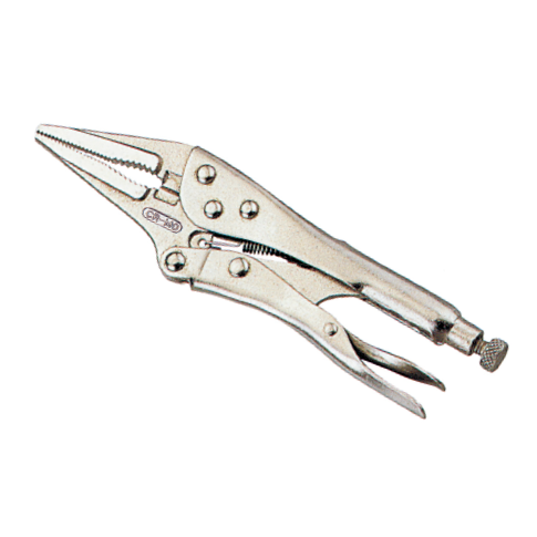 LONG NOSE WITH WIRE CUTTER LOCKING PLIERS