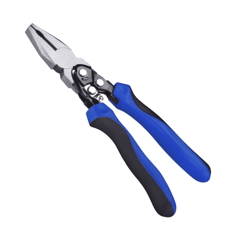 8" COMBINATION DOUBLE-LEVERAGE PLIERS