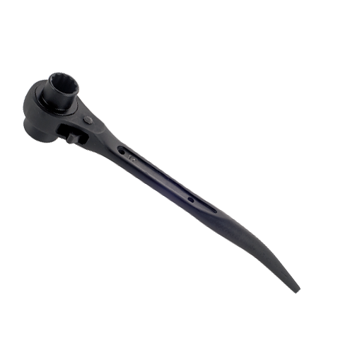 BENT CONSTRUCTION RATCHET WRENCH