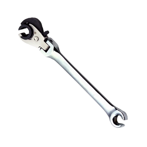 FLEXIBLE STAINLESS RATCHET FLARE NUT WRENCH